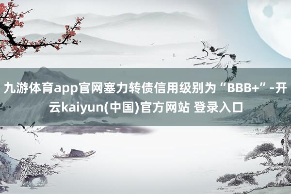九游体育app官网塞力转债信用级别为“BBB+”-开云kaiyun(中国)官方网站 登录入口