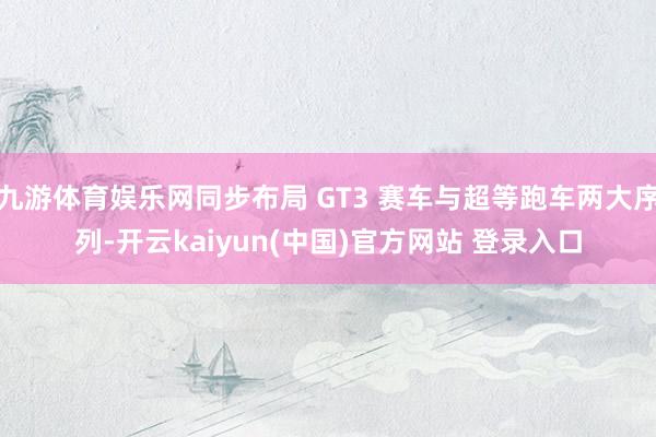 九游体育娱乐网同步布局 GT3 赛车与超等跑车两大序列-开云kaiyun(中国)官方网站 登录入口